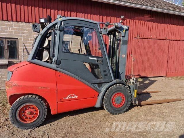 Linde H45T Gasolmotviktstruckar