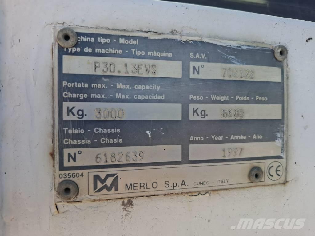 Merlo P 30.13 EVS Hytter och interiör