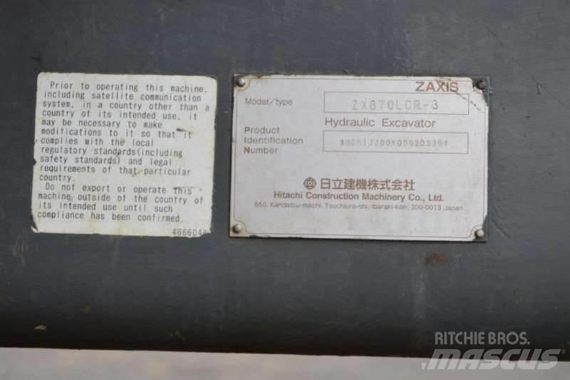 Hitachi ZX870 Minigrävare < 7t