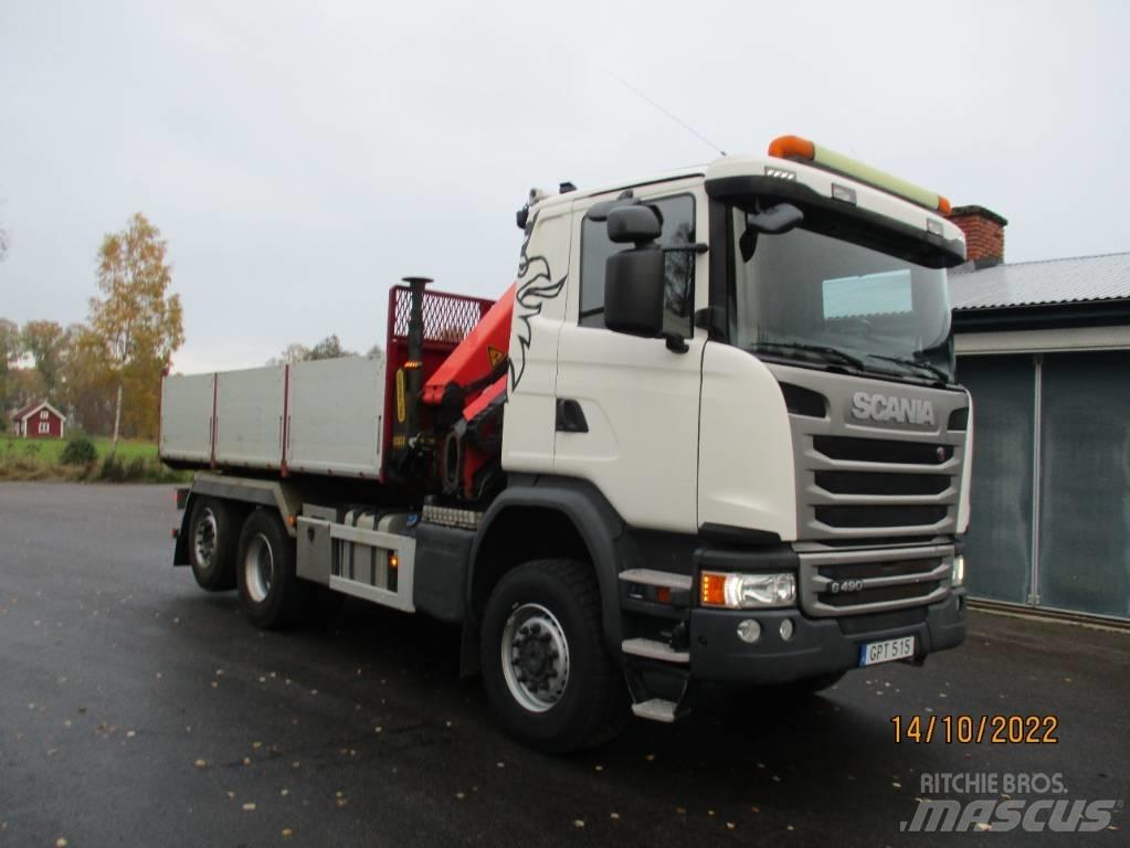 Scania G490cb6x4*4 Kranbilar