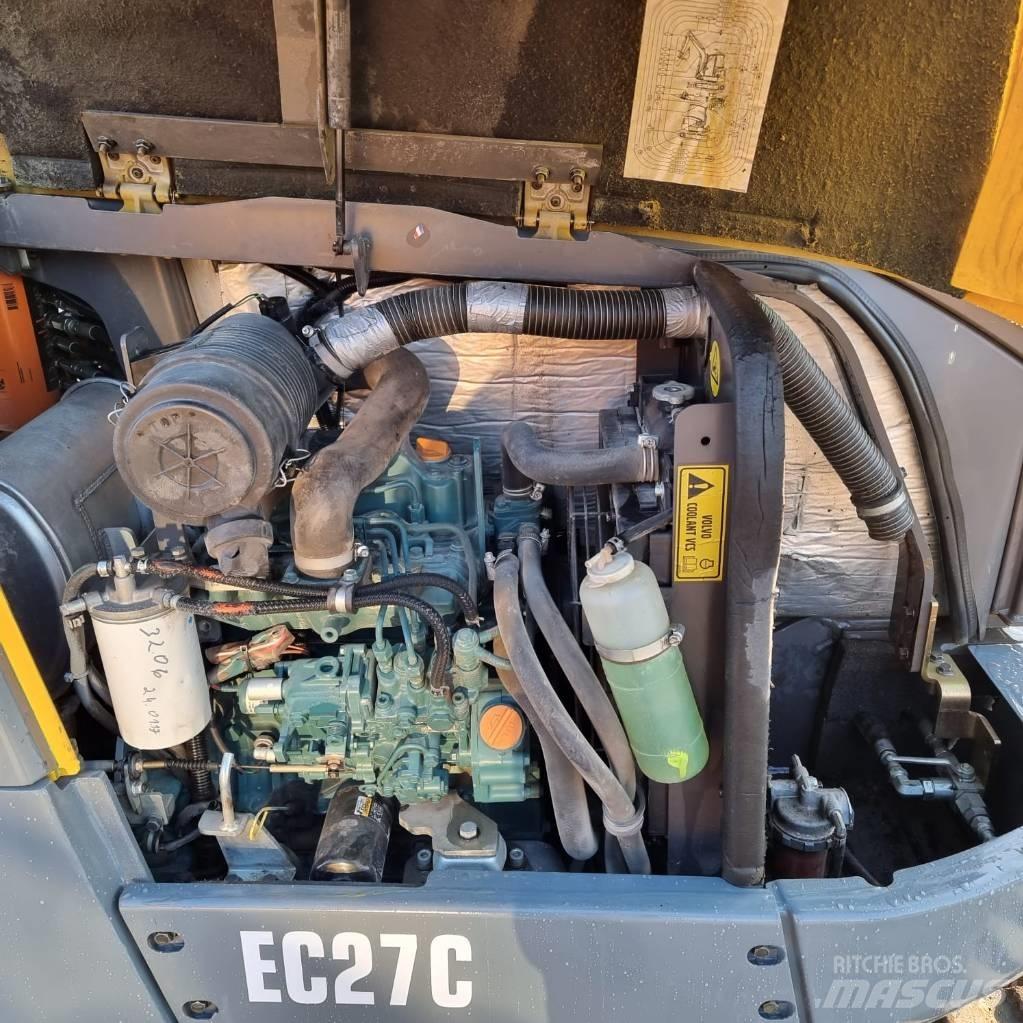 Volvo EC 27 C Minigrävare < 7t