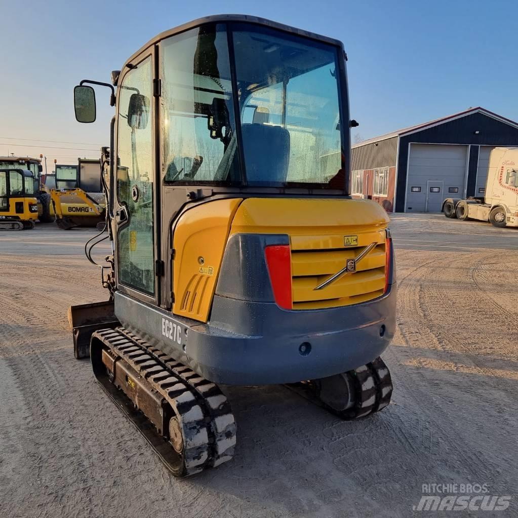 Volvo EC 27 C Minigrävare < 7t