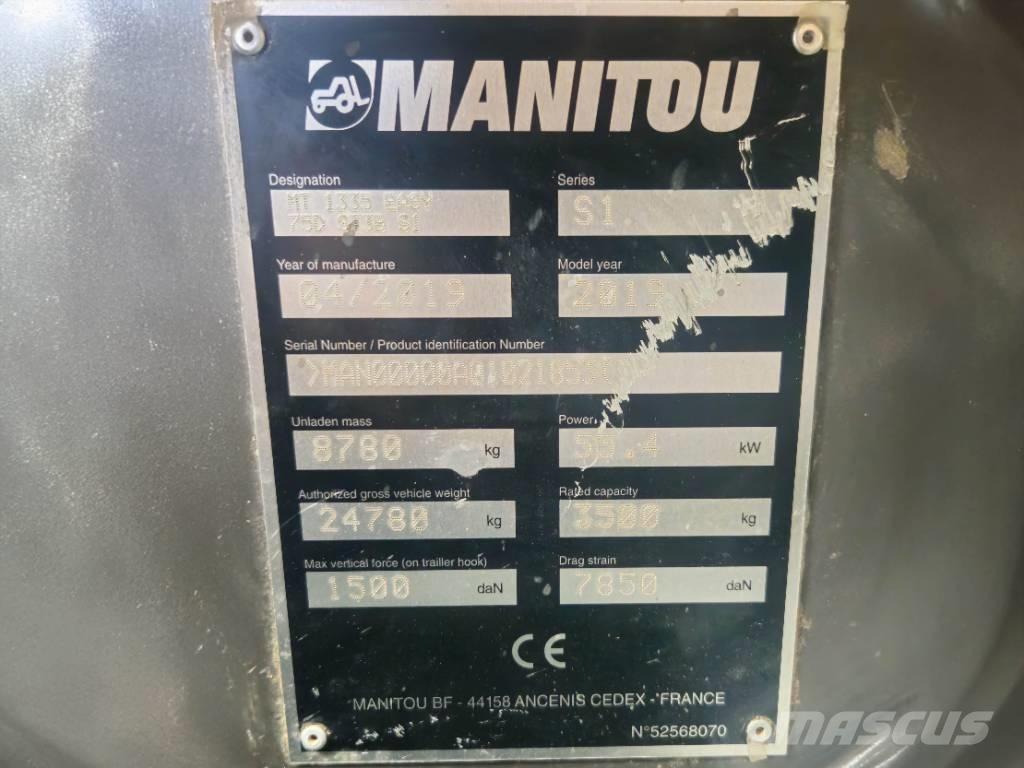Manitou MT 1335 Teleskoplastare