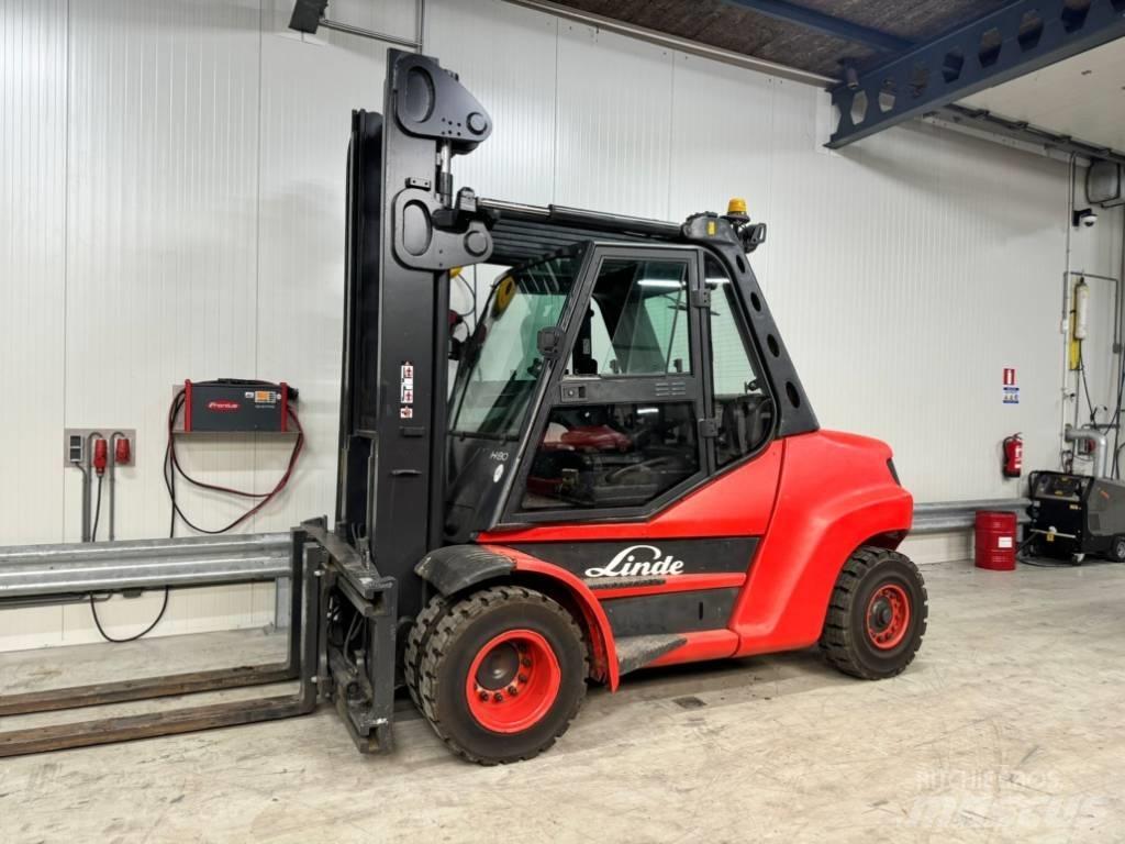 Linde H80D-03/900 Dieselmotviktstruckar