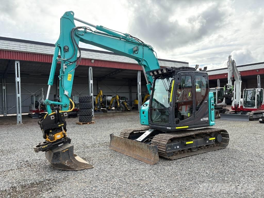 Kobelco SK75SR-7 Midigrävmaskiner 7t - 12t