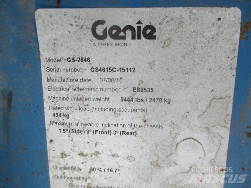 Genie GS 2646 Saxliftar