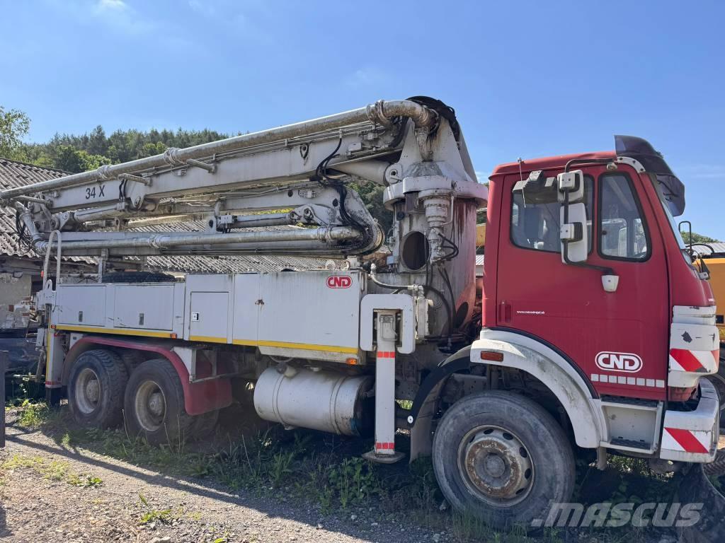 Mercedes-Benz 2631 Lastbilar med betongpump