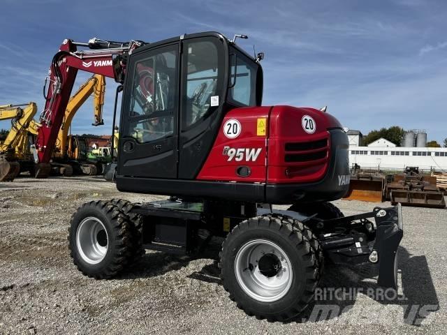 Yanmar B 95W Hjulgrävare