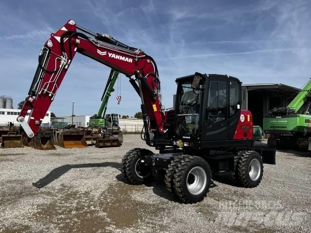 Yanmar B 95W Hjulgrävare