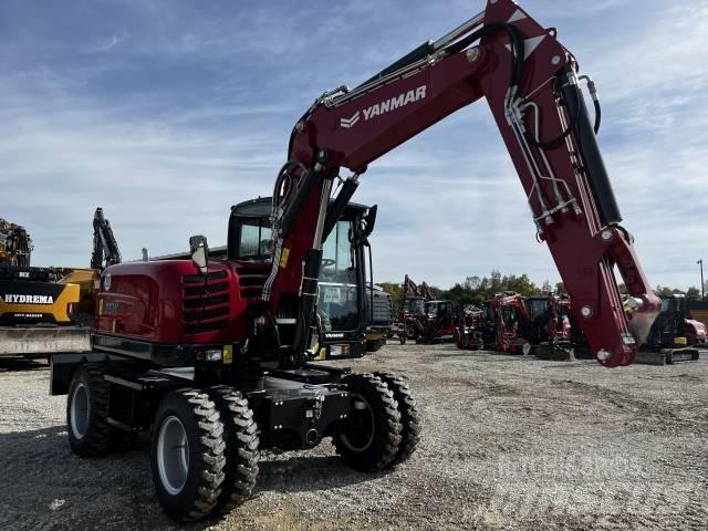 Yanmar B 95W Hjulgrävare