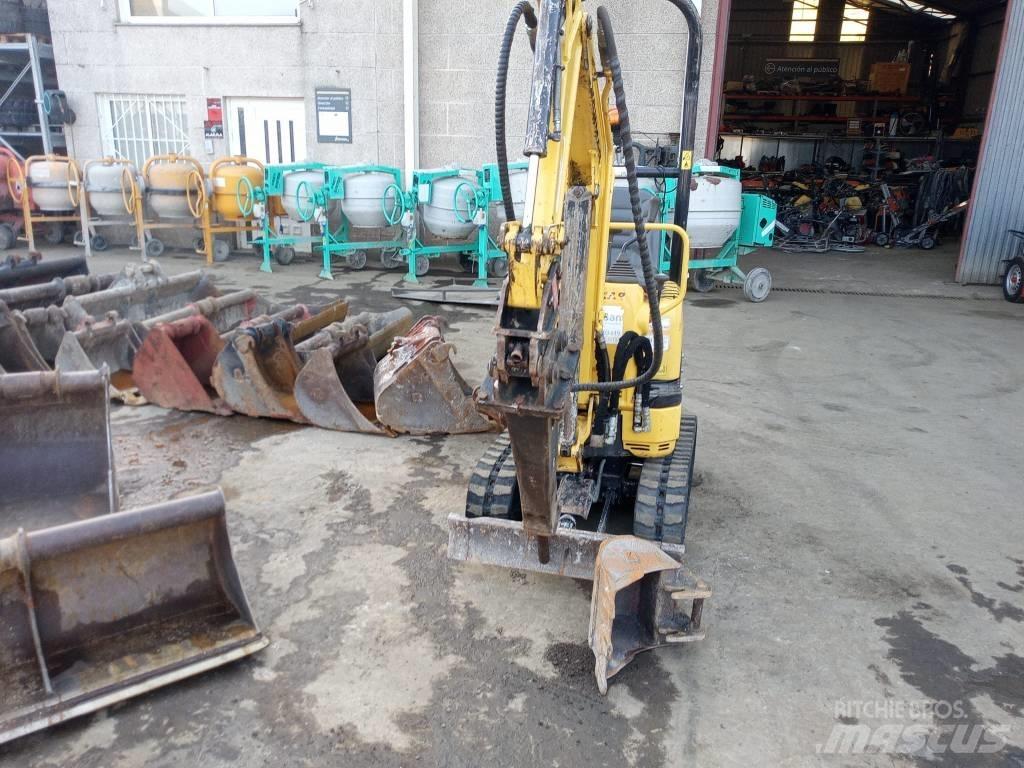Yanmar SV08-1C Minigrävare < 7t