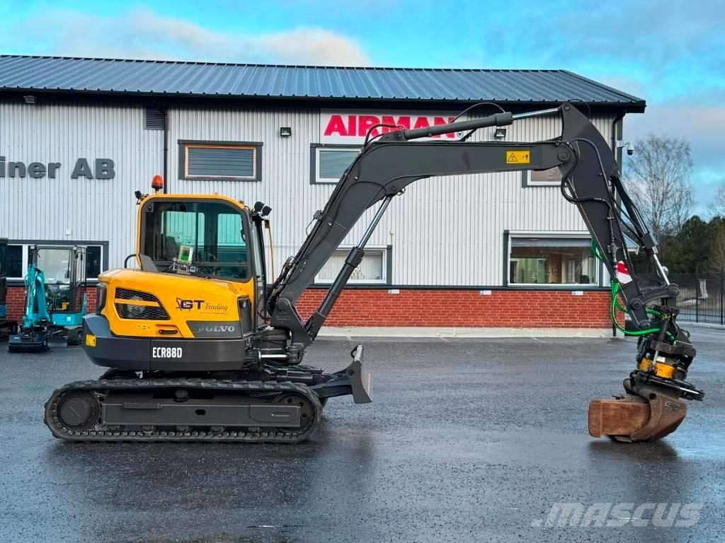 Volvo ECR 88 D Midigrävmaskiner 7t - 12t
