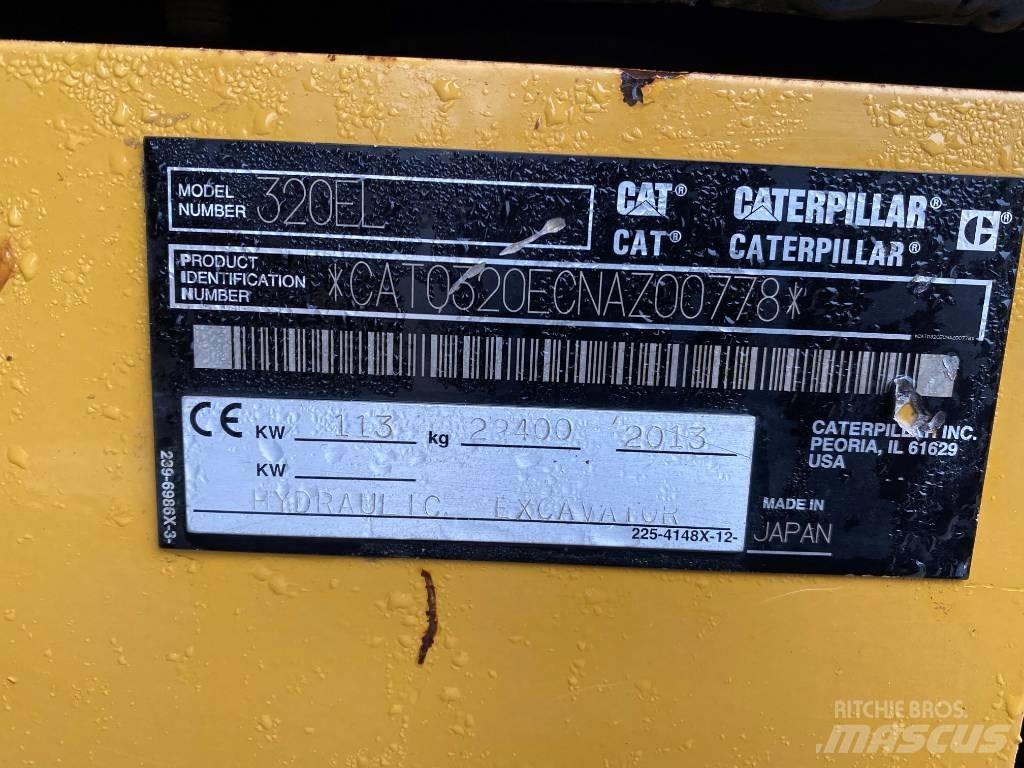 CAT 320 EL Bandgrävare