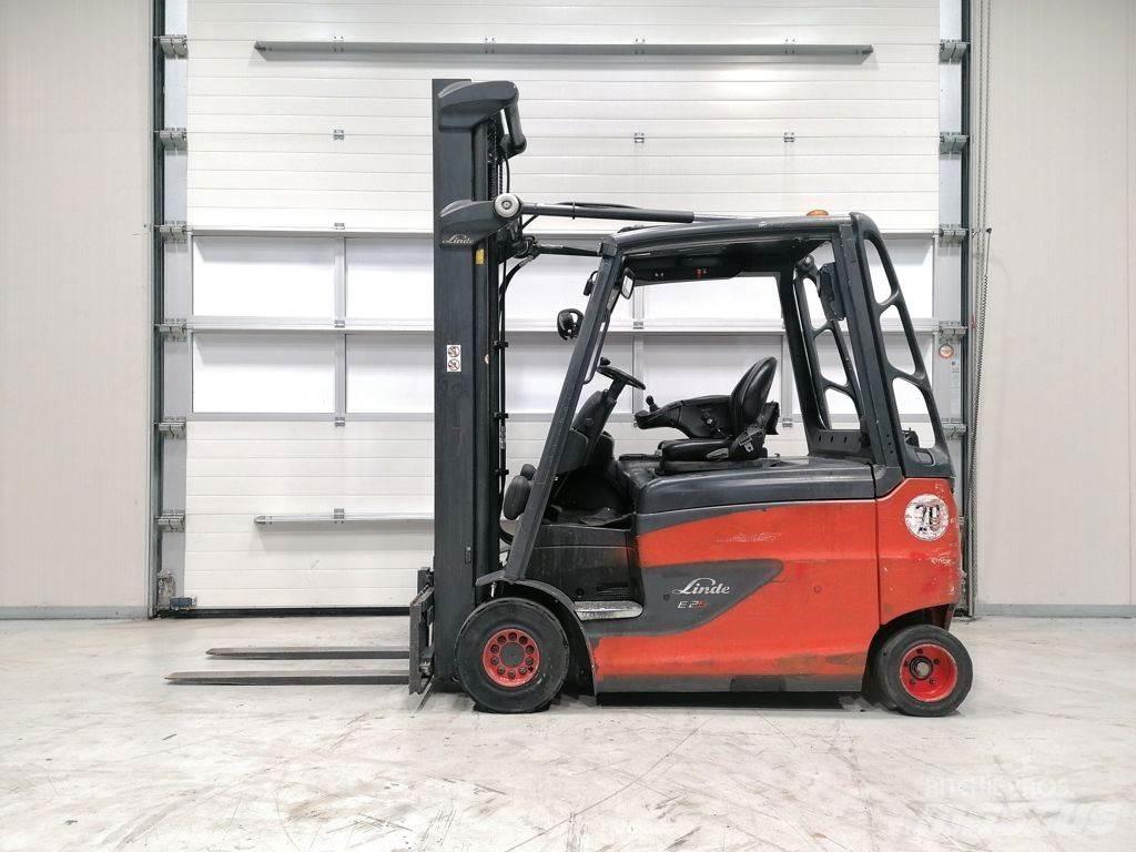 Linde E25HL-01/600 Elmotviktstruckar