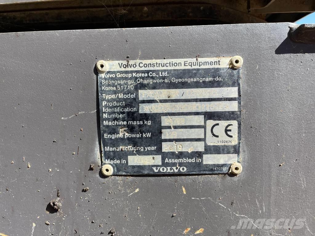 Volvo ECR 235 Bandgrävare