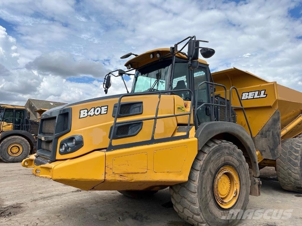 Bell B 40 E Midjestyrd dumper