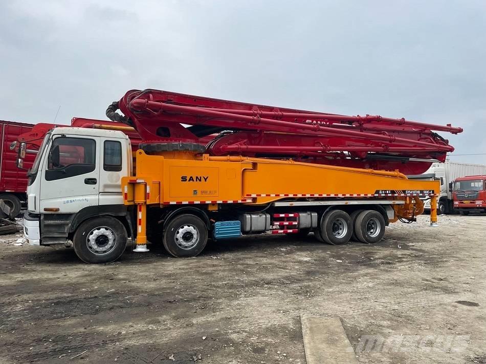 Sany 56m Lastbilar med betongpump