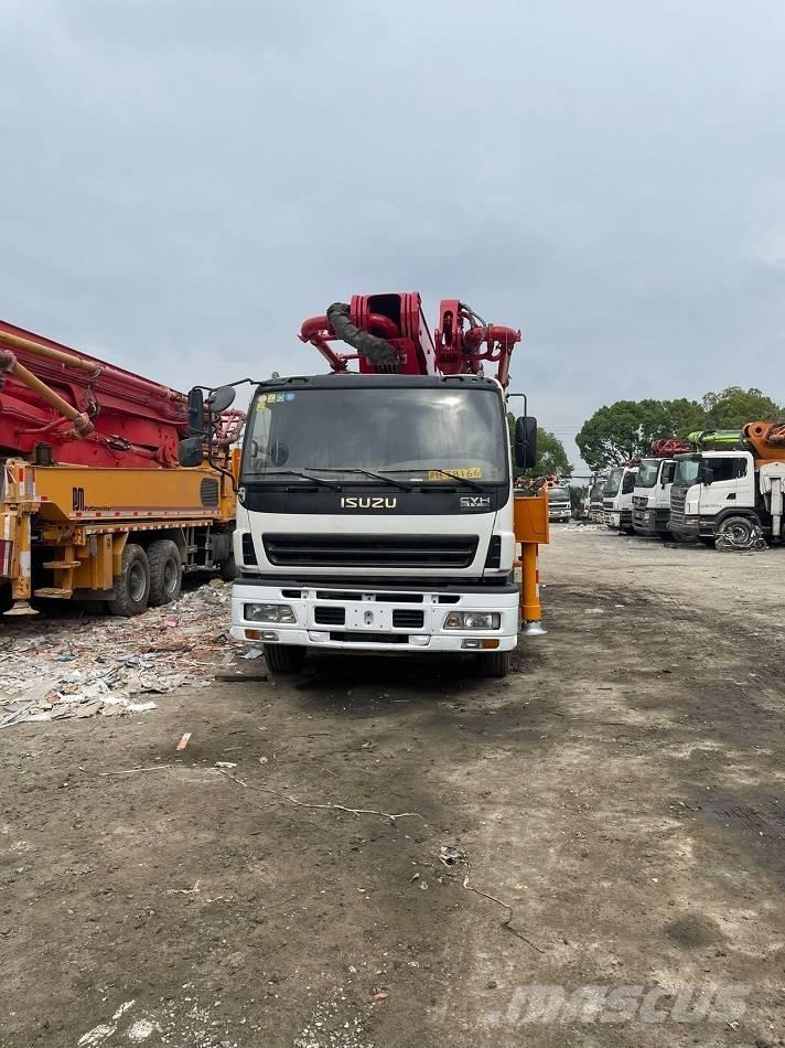 Sany 56m Lastbilar med betongpump