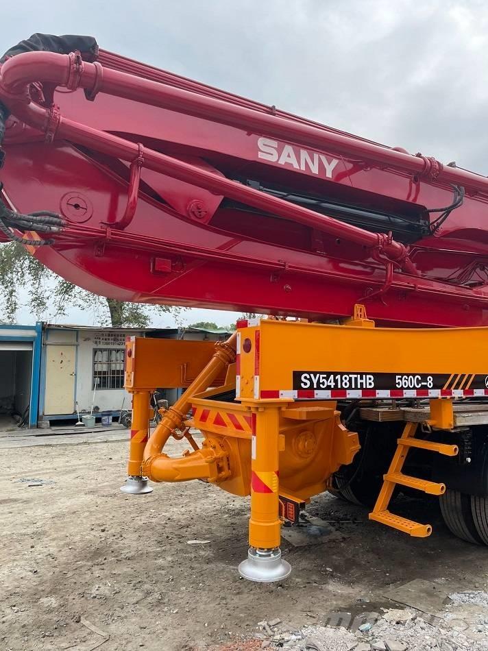 Sany 56m Lastbilar med betongpump