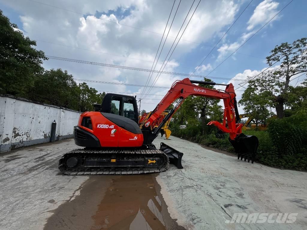 Kubota KX 080-4 CX Midigrävmaskiner 7t - 12t
