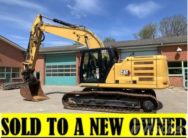 CAT 323 NG Bandgrävare