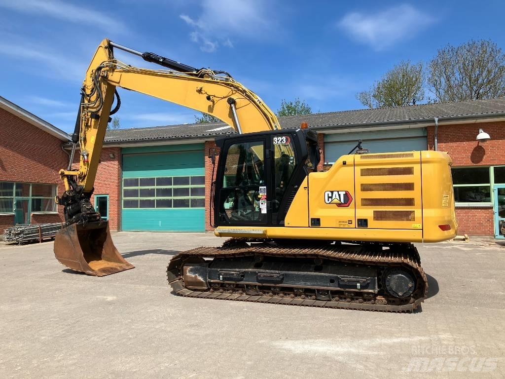 CAT 323 NG Bandgrävare
