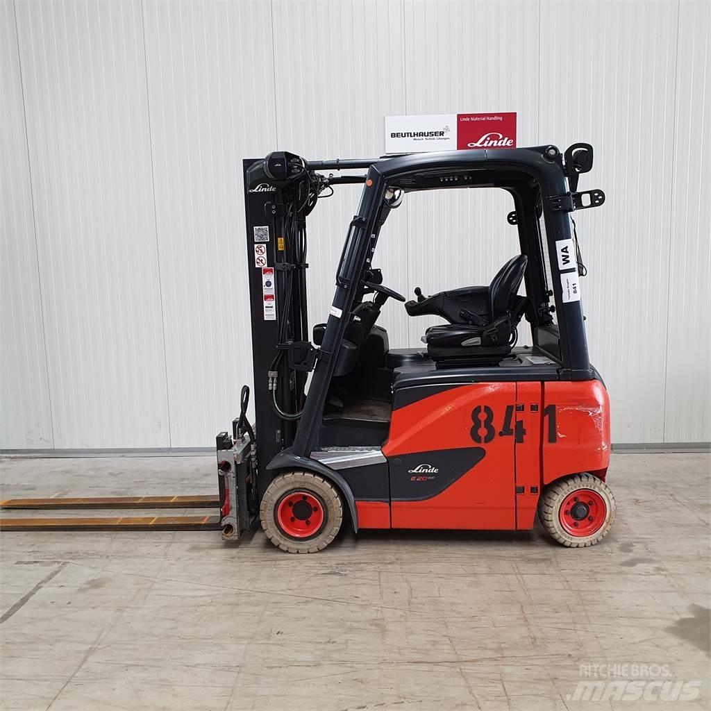 Linde E20PH Elmotviktstruckar