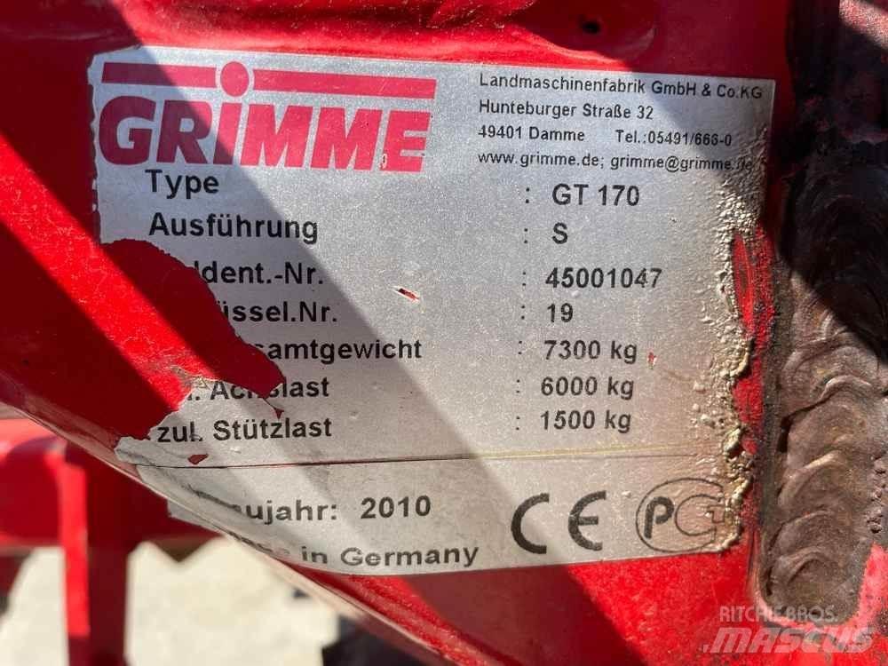 Grimme GT 170 Lantbruk - Övrigt