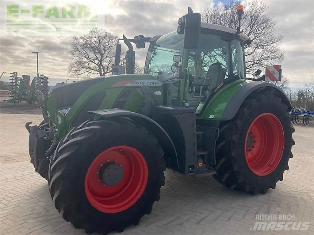 Fendt 724 s4 Traktorer