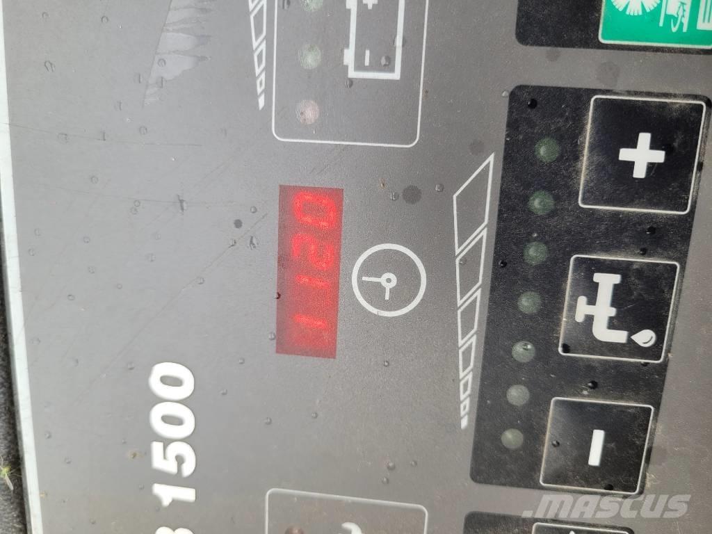 Hako 1500 B Kombinationsskurborstar