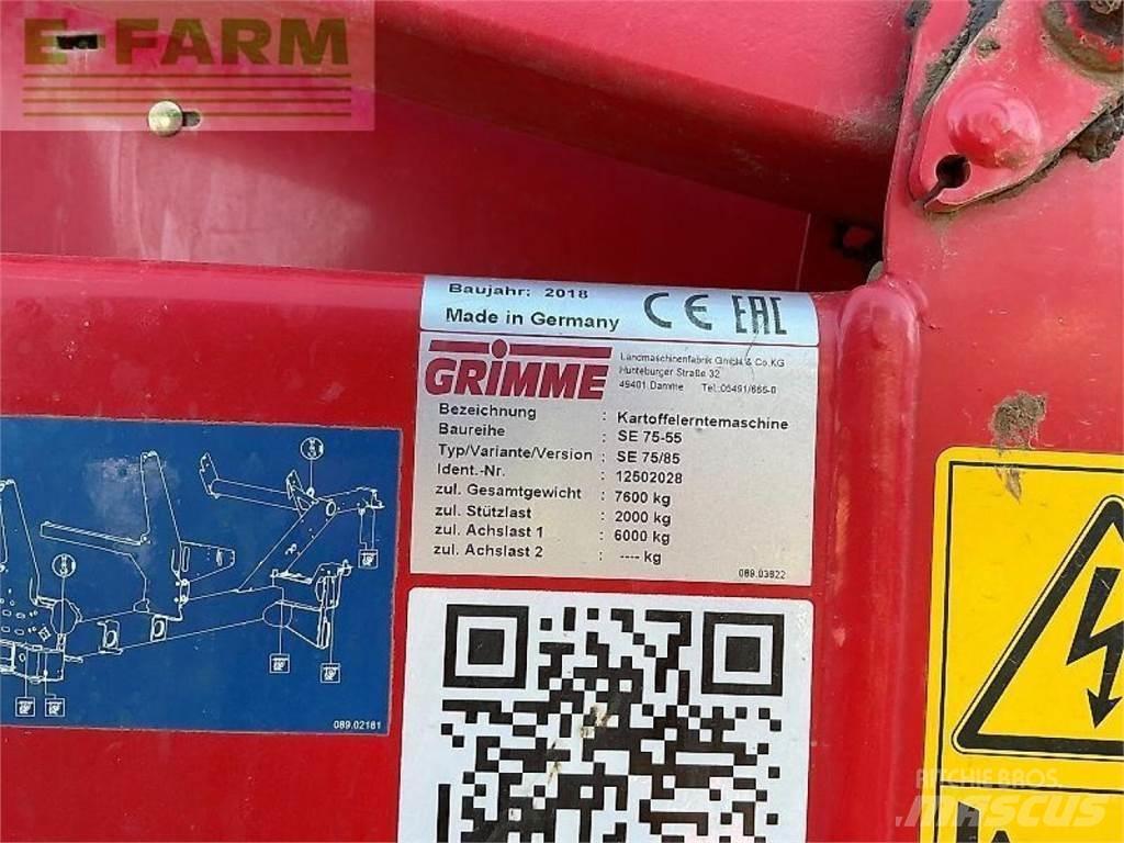 Grimme se 75-55 Potatisupptagare och potatisgrävare
