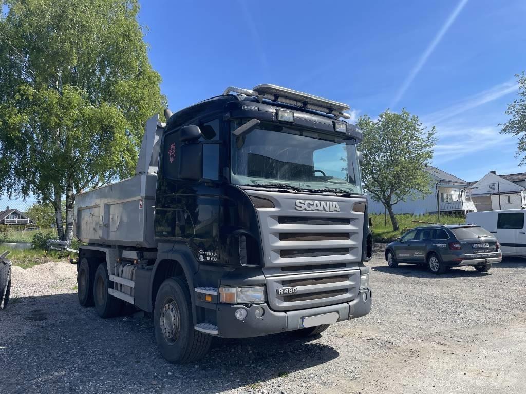 Scania R 480  6x4 Tippbilar