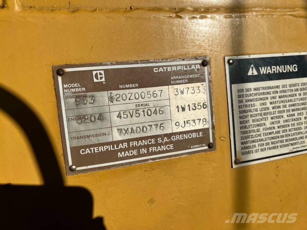 CAT 953 - Ripper Bandlastare
