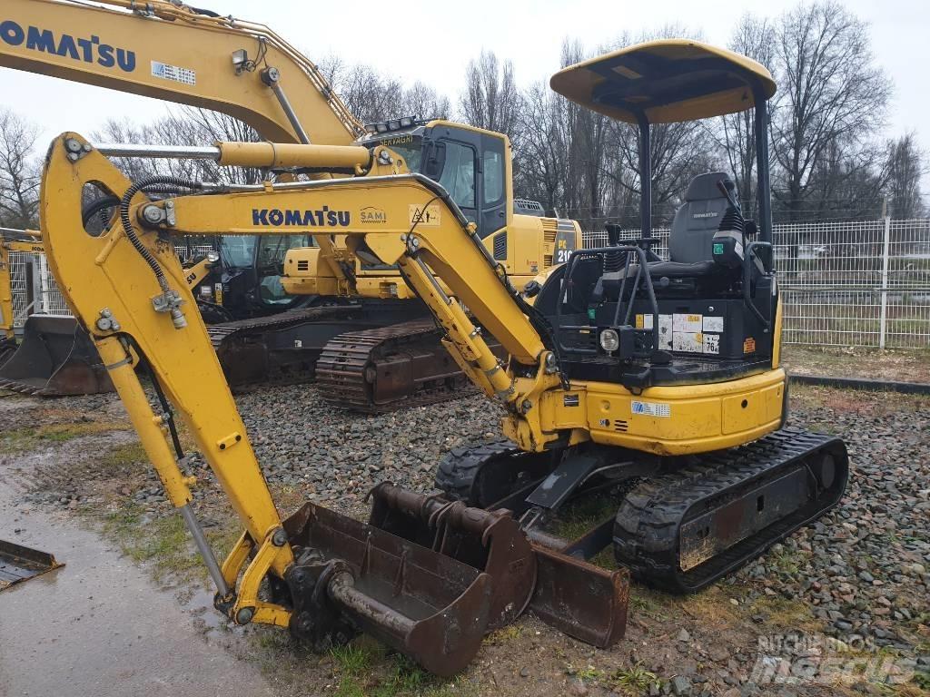 Komatsu PC26MR-3 Minigrävare < 7t