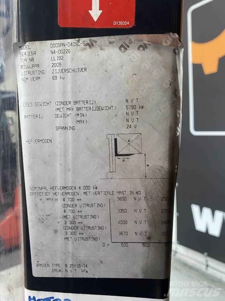 Doosan D40SC-5 Dieselmotviktstruckar
