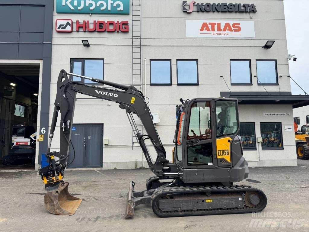 Volvo ECR 58 F Minigrävare < 7t