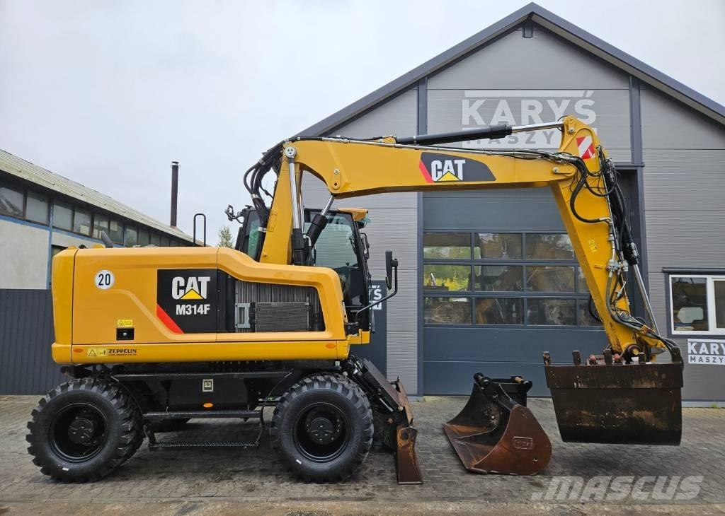 CAT M 314 Hjulgrävare