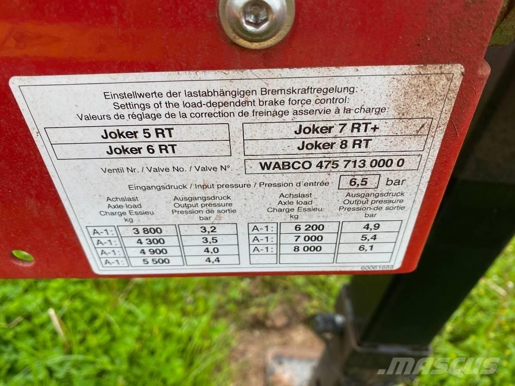 Horsch Joker 5 RT Tallriksredskap