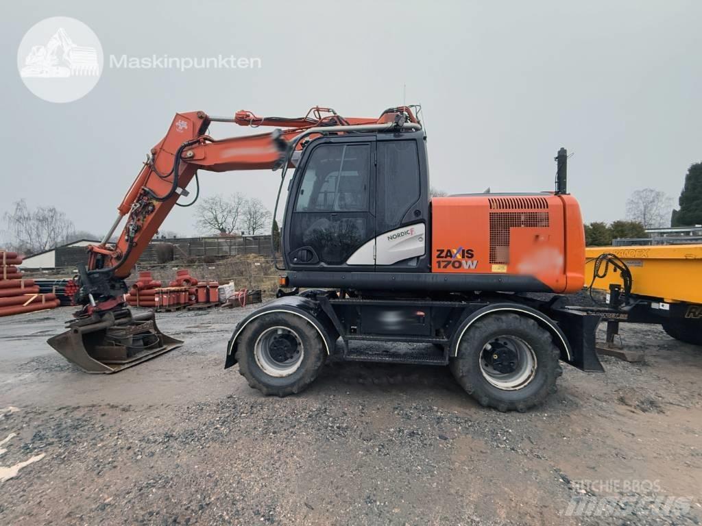 Hitachi ZX 170 W-5 B Hjulgrävare