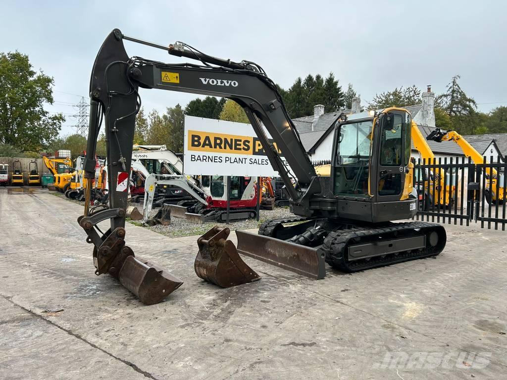 Volvo ECR 88 D Midigrävmaskiner 7t - 12t