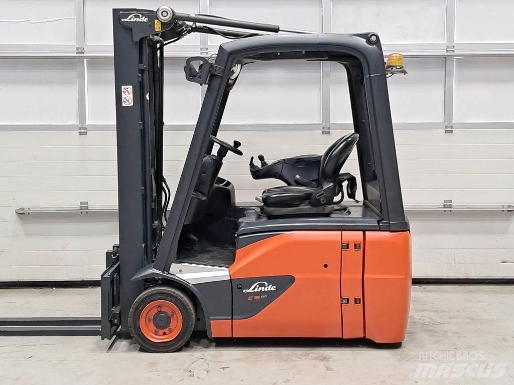 Linde E16-02 Elmotviktstruckar