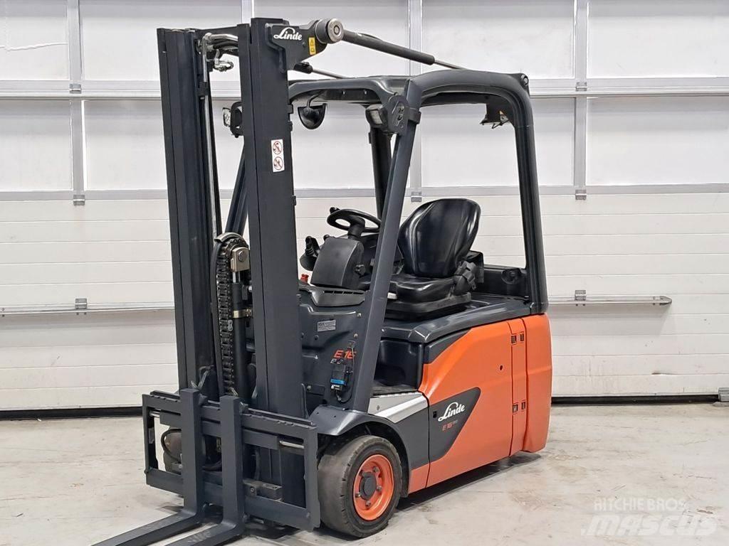 Linde E16-02 Elmotviktstruckar