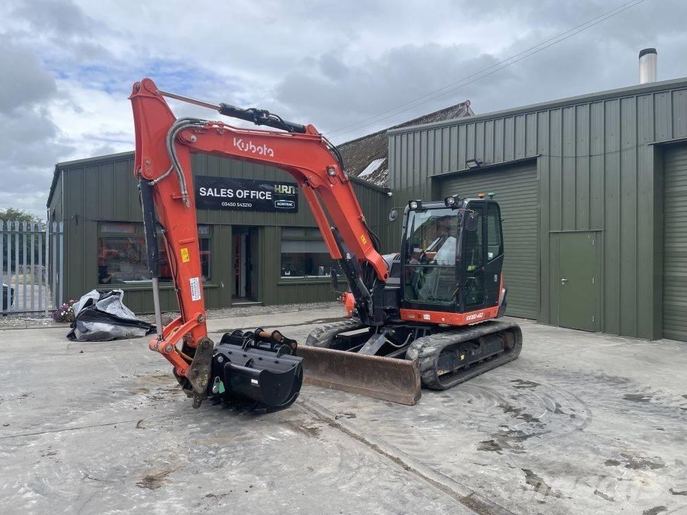 Kubota KX 080-4 Midigrävmaskiner 7t - 12t