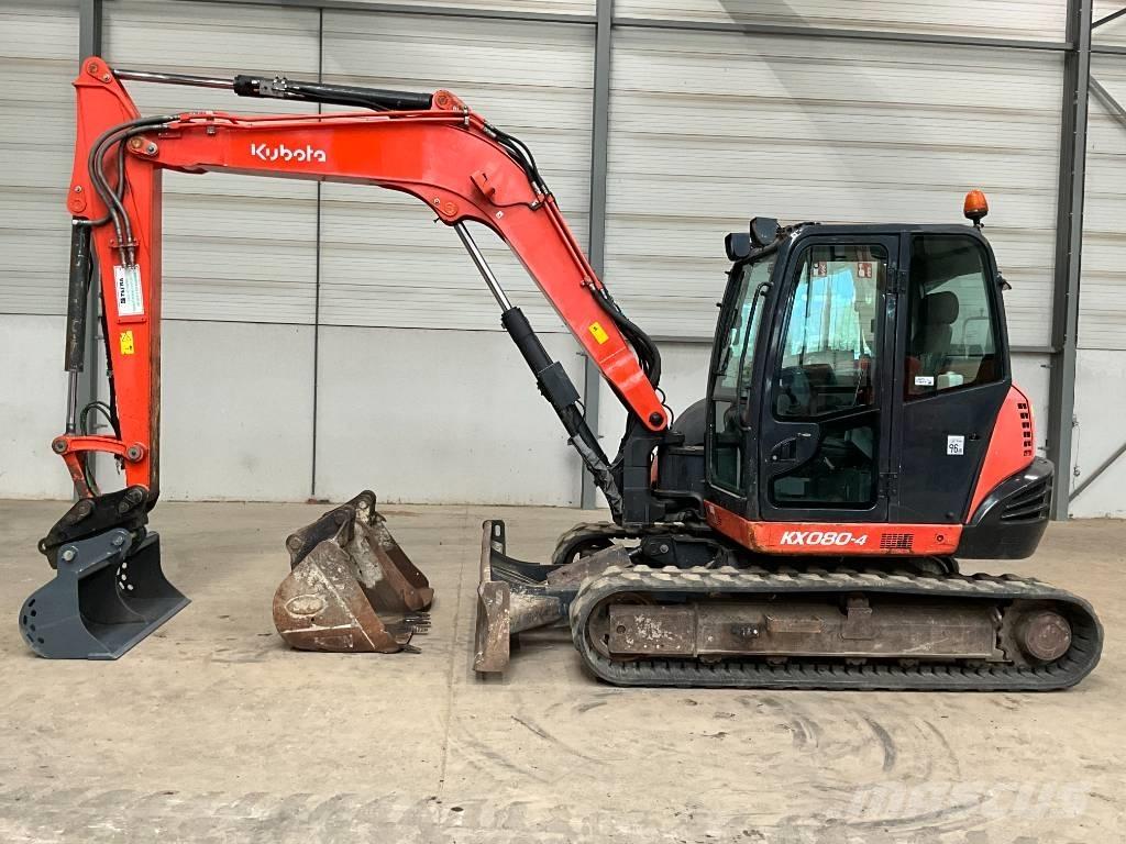 Kubota KX 080-4 Midigrävmaskiner 7t - 12t