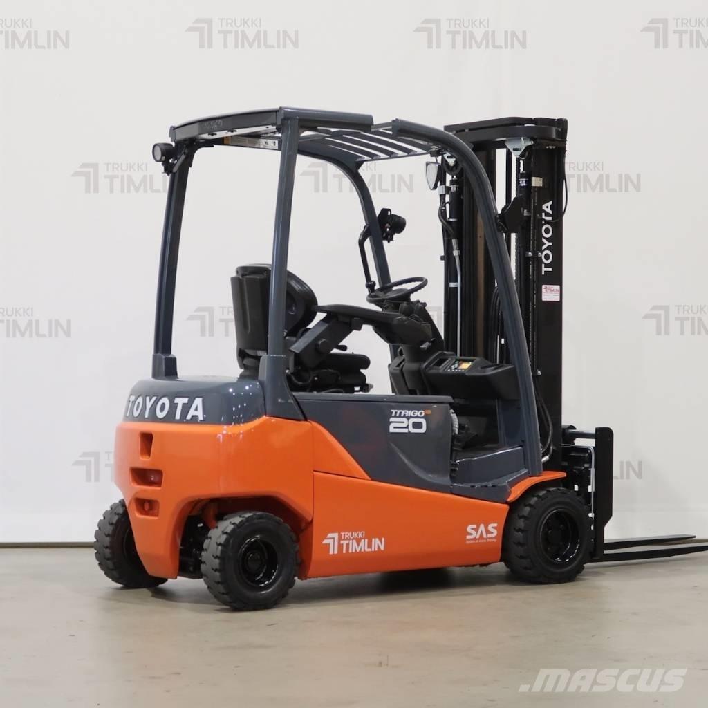 Toyota 8FBM20T Elmotviktstruckar