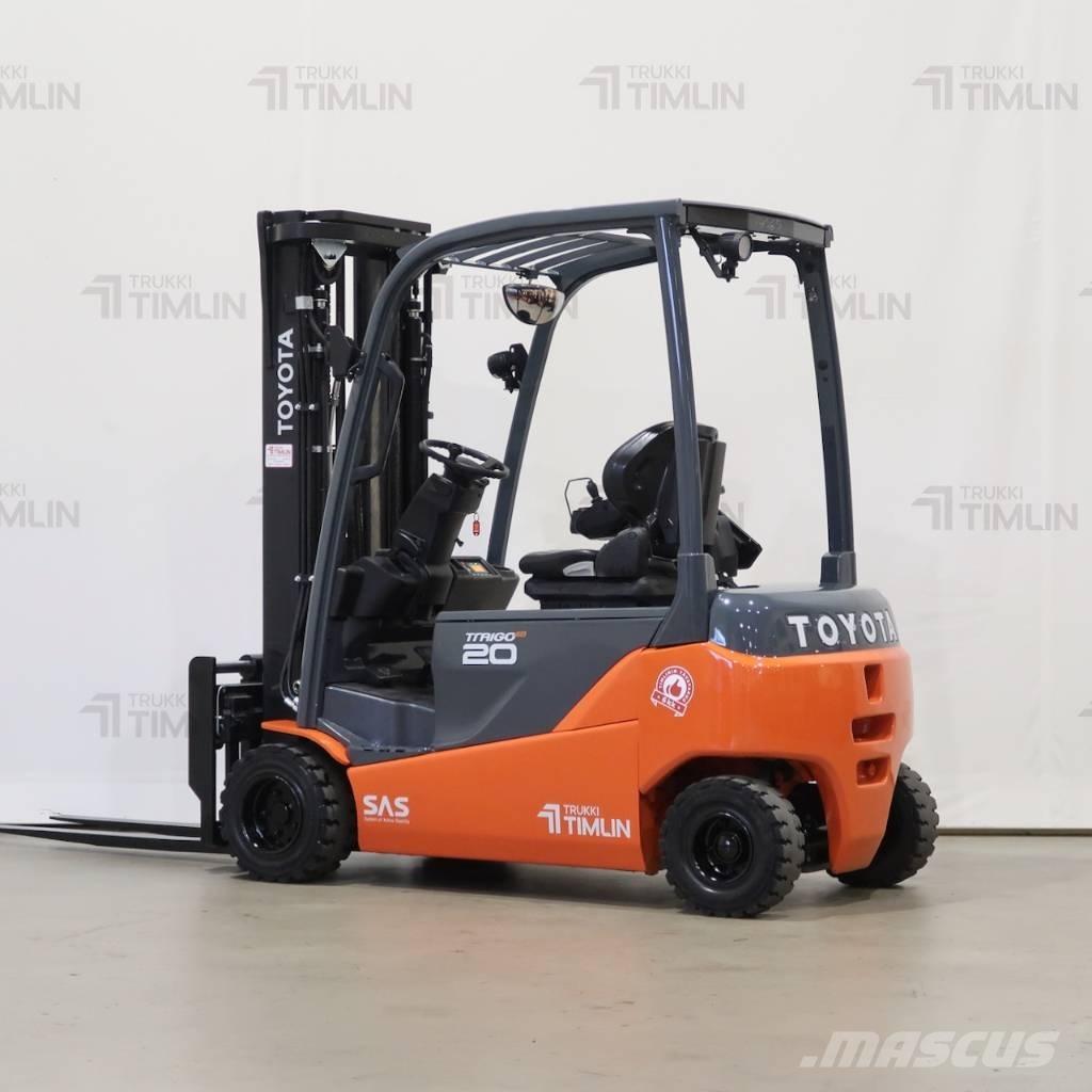 Toyota 8FBM20T Elmotviktstruckar