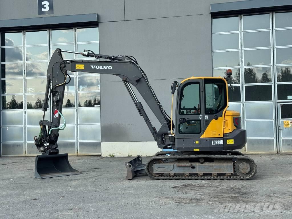 Volvo ECR 88 D Midigrävmaskiner 7t - 12t