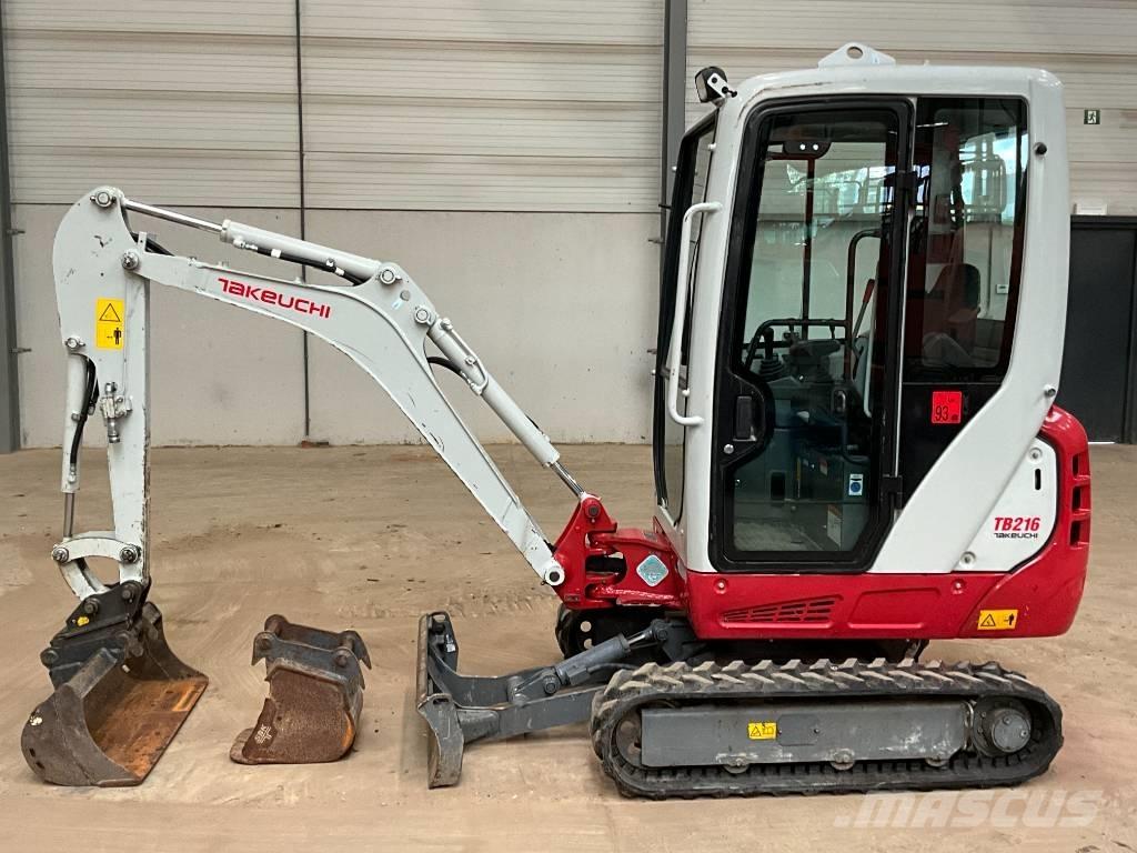Takeuchi TB 216 Minigrävare < 7t