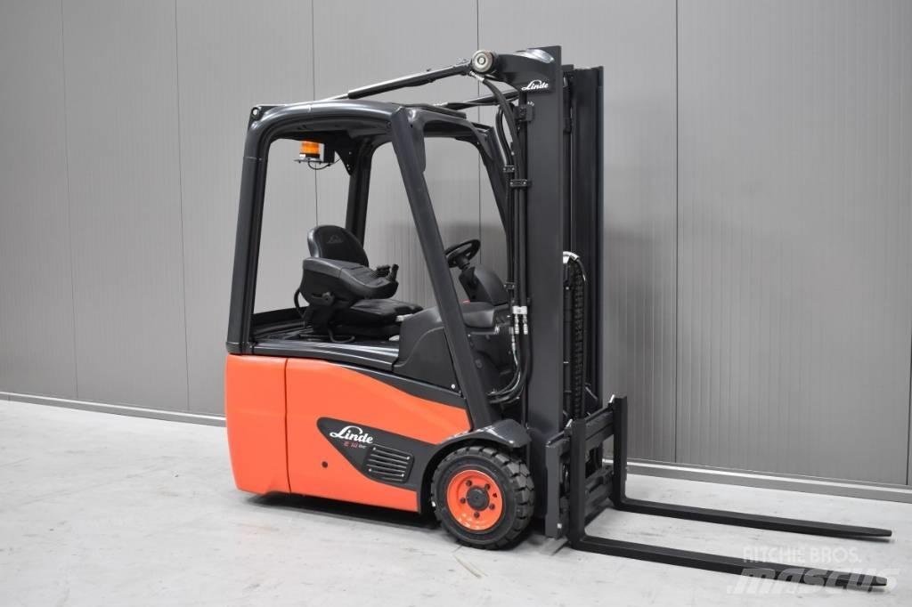 Linde E 14 - 02 Elmotviktstruckar