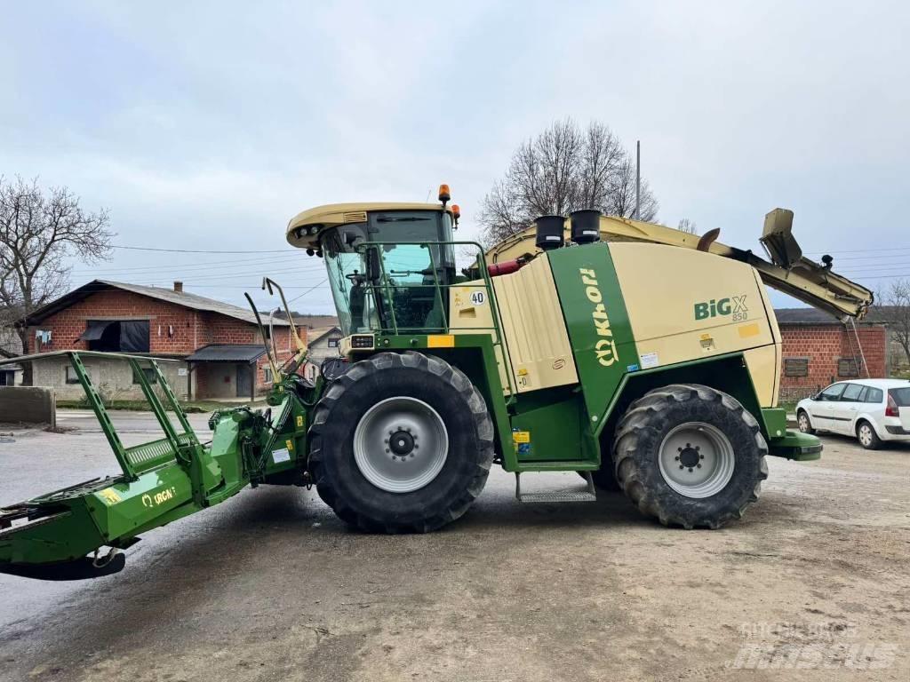 Krone Big X 850 Självgående fälthackar